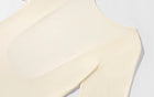 Boat-Neck Long-Sleeve Fitted Evening Maxi Dress - garment detail