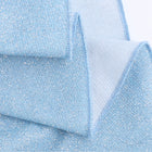 Blue Cowl-Neck Ruched Strap Maxi Dress - garment detail