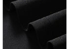 Draped Neck Brooch Detail Asymmetric Maxi Dress - garment detail or back view