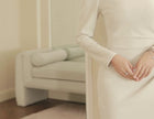 Long-Sleeve Ruched Cocktail Dress - Multiple Styles - garment detail