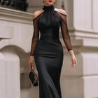 Women's Halter Evening Dress