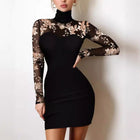 Women's Off-Shoulder Bodycon Evening Dress
