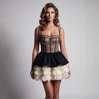Women's Spaghetti-Strap Evening Dress