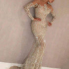 Women's Sequin Maxi Dress