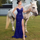 Women's Spaghetti-Strap Evening Dress