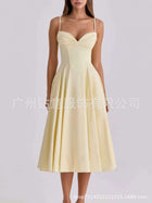 Sleeveless Fitted Evening Dress