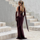 Women's Strapless Evening Dress