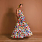 Women's Spaghetti-Strap Maxi Evening Dress