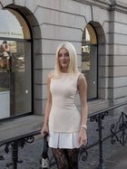 Women's Sleeveless Ruched Mini Party Dress