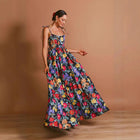 Women's Spaghetti-Strap Maxi Evening Dress