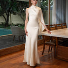 Women's Satin Evening Dress