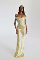 Women's Satin Mermaid Maxi Evening Dress