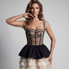 Women's Spaghetti-Strap Evening Dress