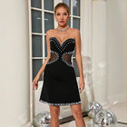 Women's Strapless Evening Dress