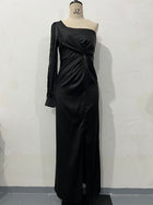 Women's Maxi Evening Dress - Black