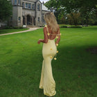 Women's Backless 3D Floral Spaghetti-Strap Maxi Dress