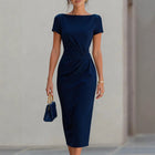 Women's Ruched Evening Dress