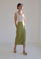 Linen skirt FIONA, Long linen wrap skirt, Maxi linen skirt, Maxi wrap skirt, Linen wrap skirt, Linen maxi skirt, Natural linen skirt