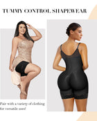 Tummy Control Butt Lifter Shaper with Zipper Crotch Fajas Colombianas