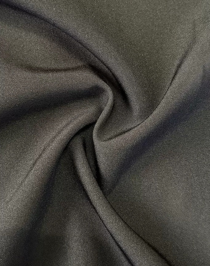 Black and Gold Botanical Jacquard Cocktail Dress - garment detail