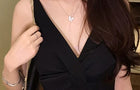V-Neck Bow-Front Fitted Cocktail Dress - garment detail