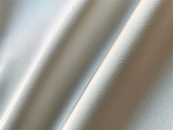 Draped Satin Scarf Maxi Dress - garment detail