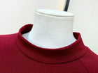 Red Floral-Applique Bow Party Dress - garment detail