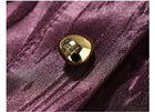 Satin Jacquard Twist Waist Slit Midi Dress - garment detail or back view