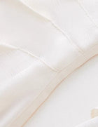 Lace-Trim Satin Mermaid Evening Dress - garment detail