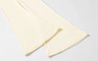Boat-Neck Long-Sleeve Fitted Evening Maxi Dress - garment detail