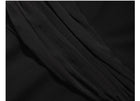 One-Shoulder Lace Trim Ruched Maxi Dress - garment detail or back view