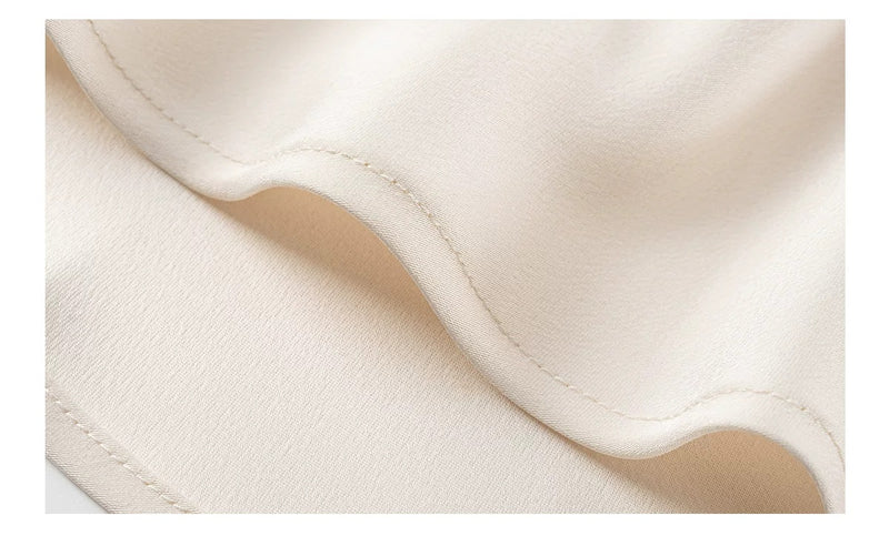 Beige One-Shoulder Draped Evening Maxi Dress - garment detail