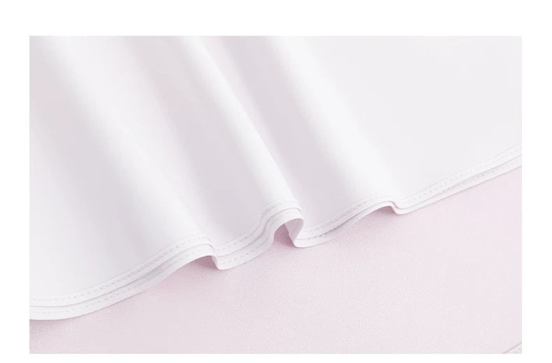 Off-Shoulder Satin Bow Cocktail Midi Dress - garment detail
