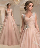Women's Strapless Mesh Evening Dress