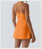 FlexVeil™ Strappy Built-In Active Dress