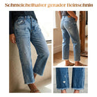 Women’s Retro Cropped Straight-Leg Jeans