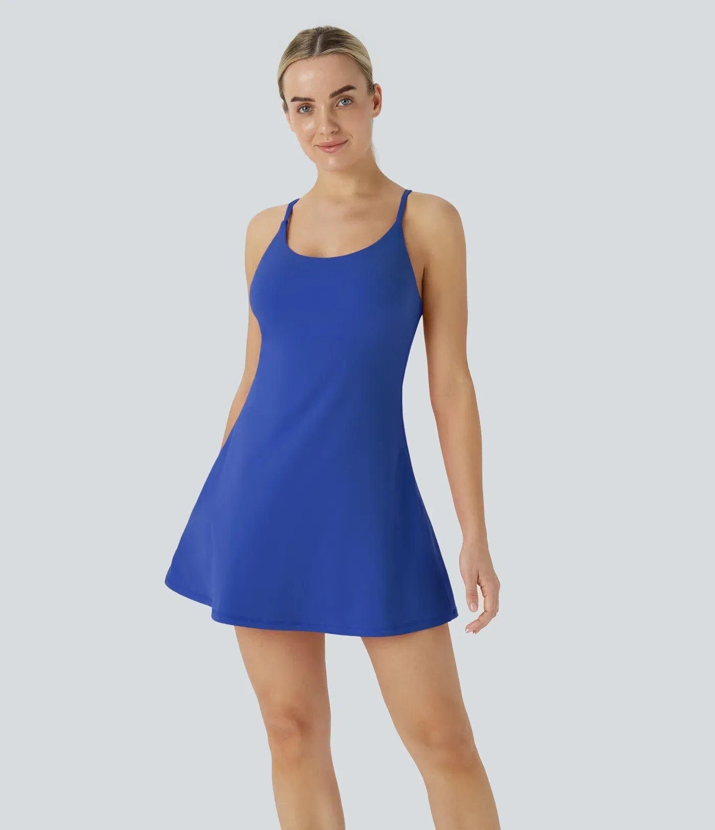 FlexVeil™ Strappy Built-In Active Dress
