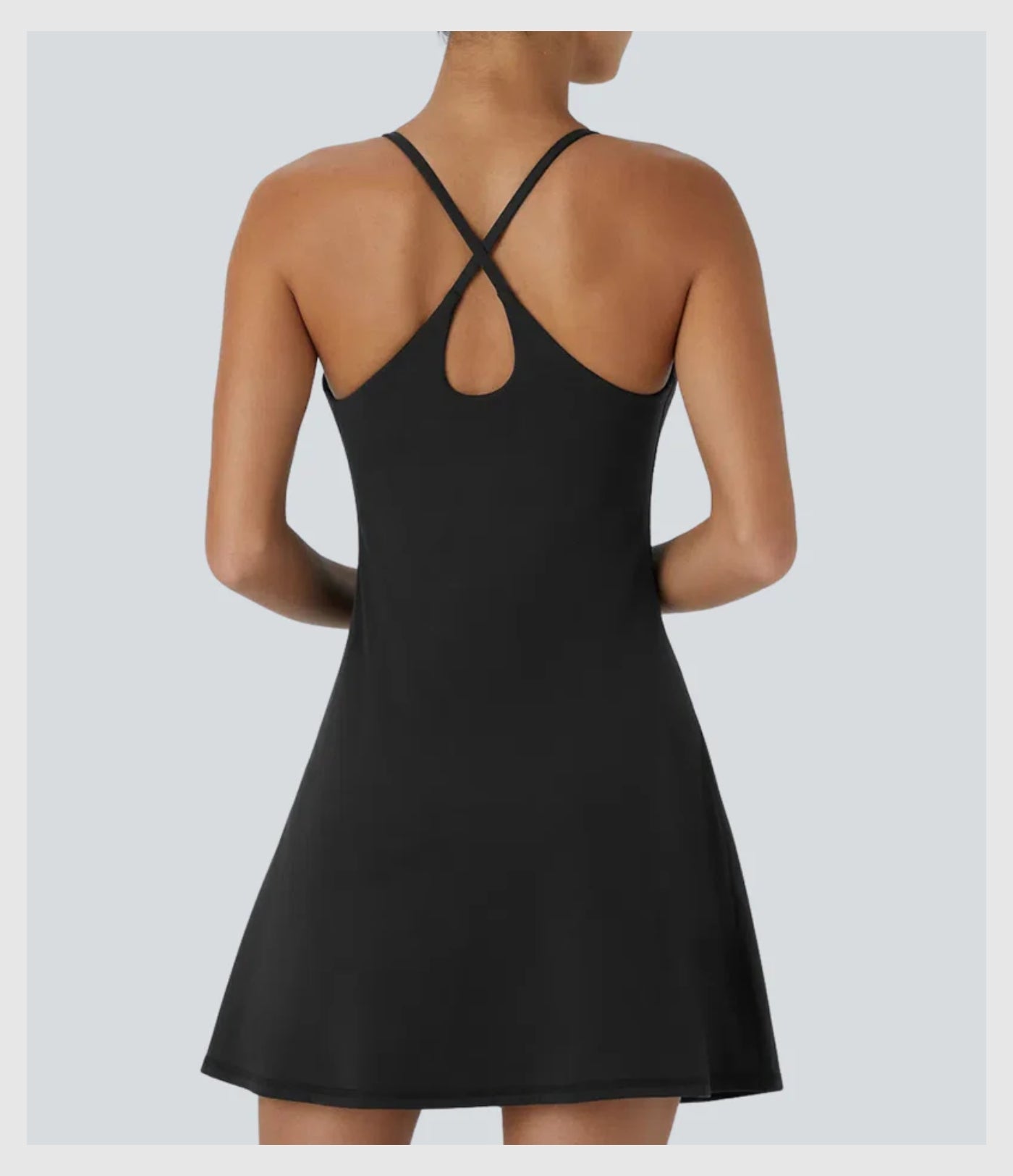 FlexVeil™ Strappy Built-In Active Dress