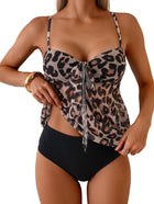 Mesh Bow One-Piece Swimsuit