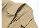Belted Long Sleeve Blazer Mini Dress - garment detail or back view