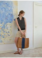 High Waist Linen Cotton Casual Shorts