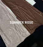 Rhinestone-Strap Fitted Maxi Dress - garment detail