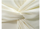 V-Neck Twist Front Long Sleeve Dress - garment detail or back view