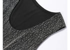 Embellished Metallic Sleeveless Mermaid Maxi Dress - garment detail or back view