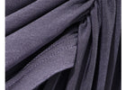 Sleeveless Ruched Knit Maxi Dress - garment detail or back view