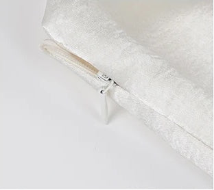 Satin Scarf-Halter Pleated Evening Maxi Dress - garment detail