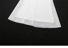 Draped Convertible Mesh Evening Maxi Dress - garment detail