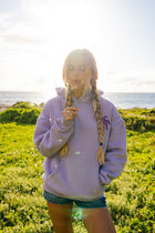 "To Live For the Hope of it All" Hoodie in Lilac