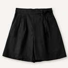 Coral Tie Waist Linen Short