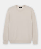 The Essential $75 Cashmere Sweater Mens White